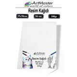Resim Kağıdı 35X50 50 Li Paket 100 Gr 1 Paket 35*50 Resim Kartonu Kuru Boya Pastel Boya Guaj Boya Sulu Boya Resim Sanatı