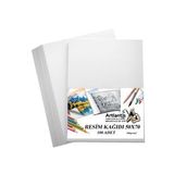 Resim Kağıdı 50x70 100 Lü 100 gr 1 Paket 50*70 Resim Kartonu