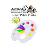 Resim Paleti Plastik 1 Adet Godeli Ressam Paleti Boyama Paleti Akrilik Boya Guaj Boya Suluboya