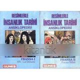 Resimlerle İnsanlık Tarihi Ansiklopedisi / Fransa I + Iı Fransız İhtilali (2 Cilt Takım) (Renkli Çizgi Roman Tarzında Hazırlanmıştır)