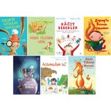 Resimli Hikaye Kitapları 7 Kitap Set - Tarçın'ın Kaybolan Havuçları - Minik Tilkinin Sırrı - Kağıt Bebekler - Zeynep'in Kırmızı Çizmeleri - Küçük Astronot Doruk - Acıkmadık Ki - Akıllı Tilkinin Masalı