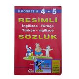 Resimli İngilizce Türkçe - Türkçe İngilizce Sözlük - İlköğretim 4 / 5 İçin - (İkinci El)