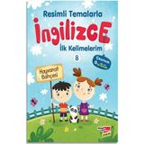 Resimli Temalarla İngilizce İlk Kelimelerim 8 - Hayvanat Bahçesi