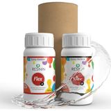 Resinin Flex 500 Gr A+B Ultra Şeffaf Epoksi Reçine (Esnek Hacim)