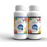 Resinin Sea A+B Deniz Dalgası Efekti Için Şeffaf Epoksi Reçine 1 kg - 1 lt