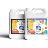 Resinin Sea A+B Deniz Dalgası Efekti Için Şeffaf Epoksi Reçine 10 kg - 10 lt