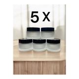 RESİTAL Boş krem kutusu Cam 50ml (5 adet )