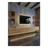 RESİTAL DUVARA MONTE LEDLİ 270 CM TV ÜNİTESİ DUVAR RAFLI - LL6023-6