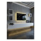RESİTAL DUVARA MONTE LEDLİ 270 CM TV ÜNİTESİ DUVAR RAFLI - LL6024-1