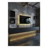 RESİTAL DUVARA MONTE LEDLİ 270 CM TV ÜNİTESİ DUVAR RAFLI - LL6024-4