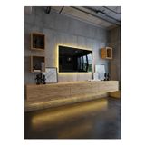 RESİTAL DUVARA MONTE LEDLİ 270 CM TV ÜNİTESİ DUVAR RAFLI - LL6024-6