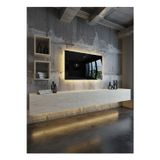 RESİTAL DUVARA MONTE LEDLİ 270 CM TV ÜNİTESİ DUVAR RAFLI - LL6025-8