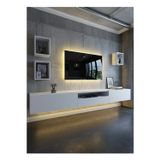RESİTAL DUVARA MONTE LEDLİ 270 CM TV ÜNİTESİ DUVAR RAFLI - LL6027-1