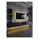 RESİTAL DUVARA MONTE LEDLİ 270 CM TV ÜNİTESİ DUVAR RAFLI - LL6027-4