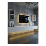 RESİTAL DUVARA MONTE LEDLİ 270 CM TV ÜNİTESİ DUVAR RAFLI - LL6030-1
