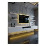 RESİTAL DUVARA MONTE LEDLİ 270 CM TV ÜNİTESİ DUVAR RAFLI - LL6034-1