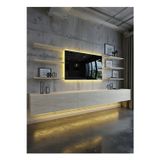 RESİTAL DUVARA MONTE LEDLİ 270 CM TV ÜNİTESİ DUVAR RAFLI - LL6035-8