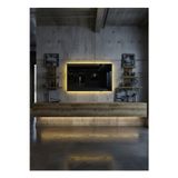RESİTAL DUVARA MONTE LEDLİ 270 CM TV ÜNİTESİ DUVAR RAFLI - LL6037-2