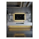 RESİTAL DUVARA MONTE LEDLİ 270 CM TV ÜNİTESİ DUVAR RAFLI - LL6042-1
