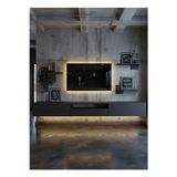 RESİTAL DUVARA MONTE LEDLİ 270 CM TV ÜNİTESİ DUVAR RAFLI - LL6046-4