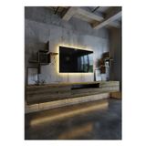 RESİTAL DUVARA MONTE LEDLİ 270 CM TV ÜNİTESİ DUVAR RAFLI - LL6047-2