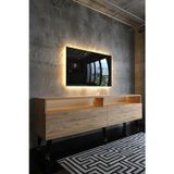 RESİTAL LEDLİ TV SEHPASI - LED IŞIKLI - ÇAM - W9016-6