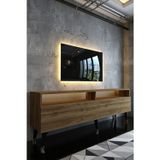 RESİTAL LEDLİ TV SEHPASI - LED IŞIKLI - CEVİZ - W9016-2