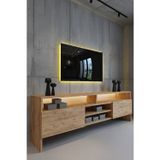 RESİTAL LEDLİ TV SEHPASI - LED IŞIKLI - SİLVER ÇAM - SL9032-6