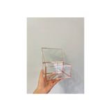 Resital Online 15X10X7 cm Lık Cam Takı Kutusu