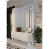 Resital Portmanto Vestiyer - GP7001-1 - Beyaz Gold - Demonte
