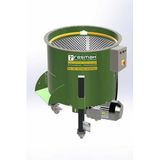Resmak PM140A Yeşil Ceviz Soyma Makinesi, 140 Litre Hazne, 70 kg Kapasite, Devir Ayarlı, Paslanmaz Çelik Rende