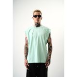 Respire Erkek Basic Tank Top Atlet Su Yeşili - M