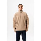 Respire Erkek Ffb Yarım Fermuarlı Oversize Polar Ceket Bej