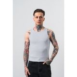 Respire Erkek Tank Top Atlet Gri - M
