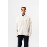 Respire Erkek Zip Oversize Polar Ceket Ekru - XL