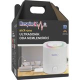 Respirox Airx-One Ultrasonik Soğuk Buhar Makinesi - Üstten Su Doldurmalı, 7 Renkli Gece Lambası, 2,5 Lt, Beyaz