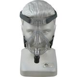 Respirox Cpap Maskesi,bpap Maske, Full Face Maske Ağız Burun Maskesi Şeffaf S, M,l Beden