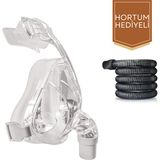 Respirox RF01 Cpap- Bpap Ağız-Burun (Ora-Nazal) Maske - Medium - Şeffaf