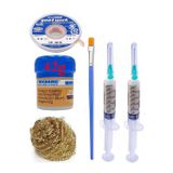Ressem Lehim Seti Mechanic Krem Lehim 183°C 42G Lehim Toplama Cp-3015 Emme Teli 3,0Mm Havya Ucu Temizleme06