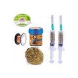 Ressem Mechnc Krem Sıvı Lehim Mechanc Solder Paste 42Gr 138C Lehim Emme Temizleme Teli 1,5Mm,,St02