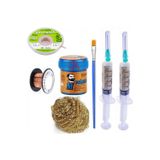 Ressem Mechnc Krem Sıvı Lehim Mechanc Solder Paste 42Gr 138C Lehim Emme Temizleme Teli 1,5Mm,,St06