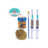 Ressem Mechnc Krem Sıvı Lehim Mechanc Solder Paste 42Gr 138C Lehim Emme Temizleme Teli 3,5Mm,,St02