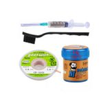 Ressem Solder Paste Krem Lehim Mechnic 138°C Noclean Sn42Bi58 42G Lehim Toplama Cp-1515 Emme Teli 1,5Mm