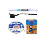 Ressem Solder Paste Krem Lehim Mechnic 138°C Noclean Sn42Bi58 42G Lehim Toplama Cp-3015 Emme Teli 3,0Mm