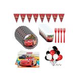 REST Parti Cars Şimşek Mcqueen 8 Kişilik Doğum Günü Seti