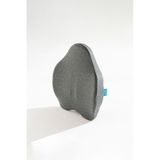 REST Visco Bel Yastığı Sırt Minderi Ortopedik Bel Minderi Ortopedik Sırt Yastığı 54x42x9cm gri