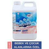 Resteril Alkolsüz Bebek - Çocuk Dezenfektan Yüzey Hijyen Spreyi 5 L