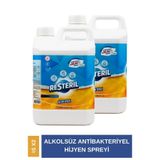 Resteril Antibakteriyel Banyo Ve Mutfak Temizleyici Buzdolabı Klozet Dezenfektan Sprey Yüzey Temizleyici 2x5l