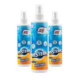 Resteril Ayakkabı Koku Giderici Sprey Ayak Kokusu Giderici Parfümsüz Ayakkabı Deodorantı Bakteri ve Mantar Kaynaklı Kokulara Karşı Dezenfektan Spreyi 200ml x3
