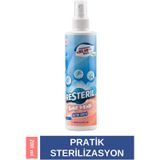 Resteril Doğal Alkolsüz Bebek Çocuk Dezenfektan Su Bazlı Hijyen Spreyi 200 ML